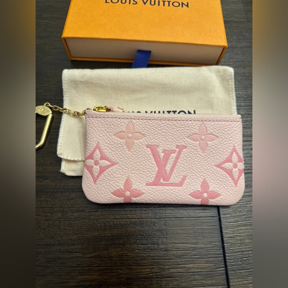 Louis Vuitton Pink Key Pouch